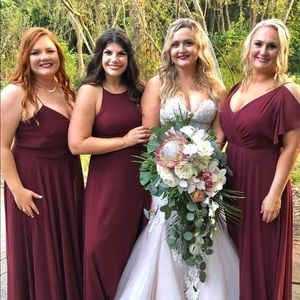 Jenny Yoo bridesmaid dress.